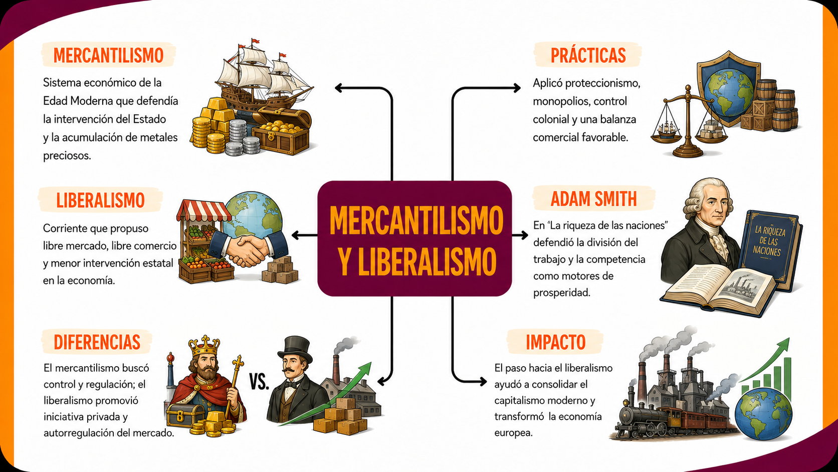 Mercantilismo y Liberalismo